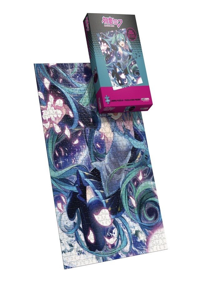 ABYstyle Hatsune Miku 1000 pcs Petals Jigsaw Puzzle Ideal Gift for Anime and Puzzle Enthusiasts Family-Friendly Activity - Image 1